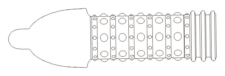 好男避孕套结构图